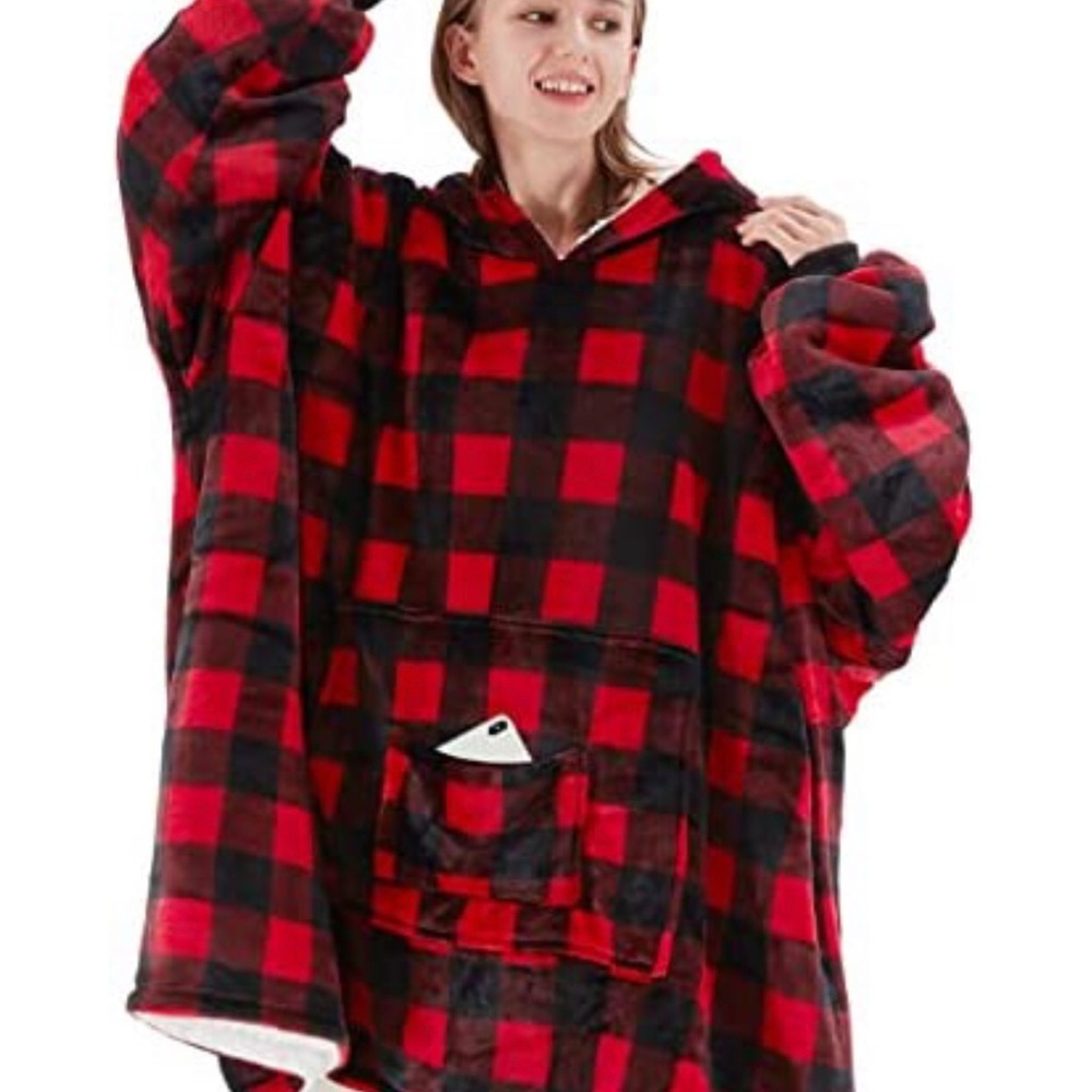 COPY - Over size Snuggie hoodie one size fits all